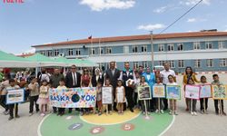 Niğde'de Okula Yağmur Suyu Sistemi