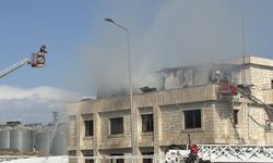 Mersin’de Fabrika Yangını