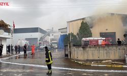 Mersin’de Tütün Fabrikasında Yangın
