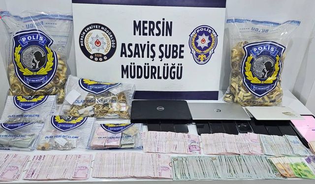 Mersin’de Kuyumcu Vurgunu: Kaçmaya Çalışırken Yakalandılar