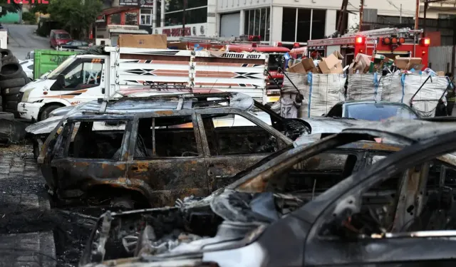 Ataşehir'de Sanayi Sitesinde Feci Yangın