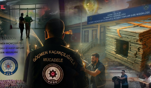 51 İlde Göçmen Kaçakçılığına Operasyon: 273 Organizatör Yakalandı