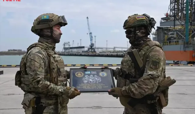 Azerbaycan ve Kazakistan'dan Hazar'da Güç Birliği