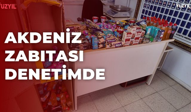 Akdeniz Zabıtası Denetimde