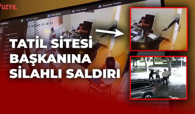 Erdemli'de Tatil Sitesi Başkanına Silahlı Saldırı