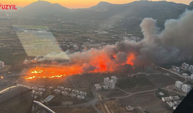 Silifke'de Yangın Kontrol Altına Alındı