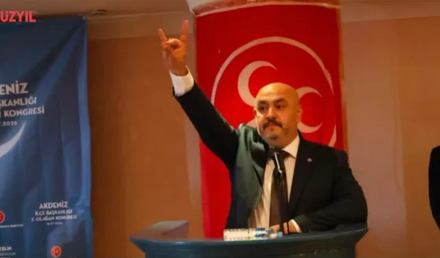 MHP Akdeniz İlçe Başkanlığı'nda İlhan Karakuş Dönemi