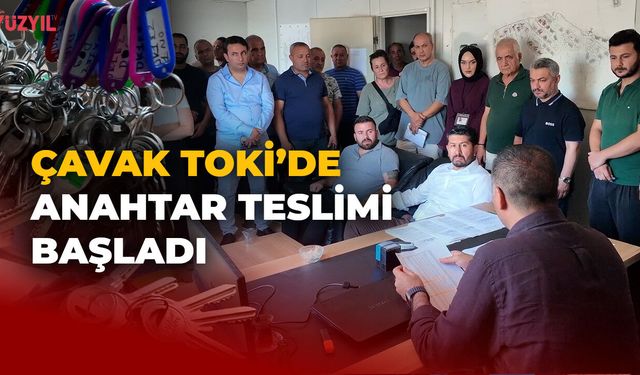 Çavak TOKİ'de Anahtar Teslimi Başladı: 1072 Konut Bloklar Halinde Teslim Ediliyor