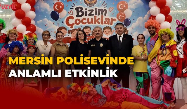 Mersin Polisevinde Çocuklar İçin Anlamlı Etkinlik: Gülen Gözler, Mersin Polisevine Neşe Kattı