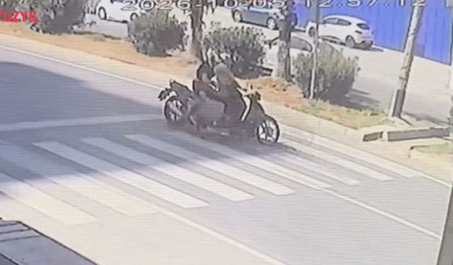 Erdemli’de Motosiklet Kazası