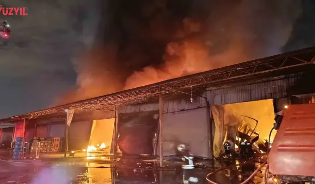 22 İş Yeri Küle Döndü!