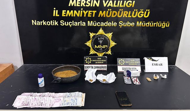 Mersin’de Uyuşturucu Operasyonu: 1 Şüpheli Tutuklandı
