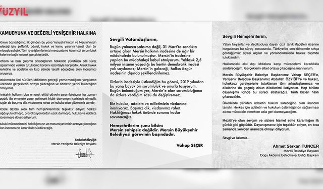 Tutuklanan Başkanlardan İlk Açıklamalar