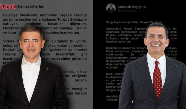 Özyiğit ve Tuncer’den Başkanvekillerine Tebrik