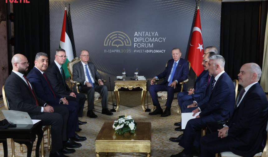 Erdoğan Antalya’da Dünya Liderleriyle Görüştü