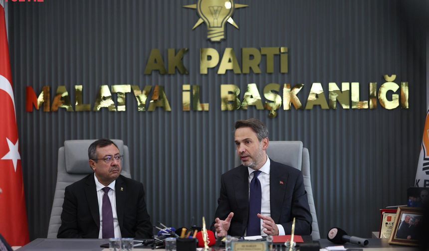 Bakan Bayraktar'dan Malatya İl Başkanlığı’na Ziyaret
