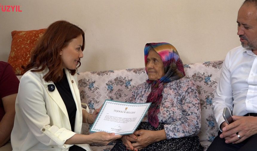 Sibel Söylemez Erdemli’de Vatandaşlarla Buluştu