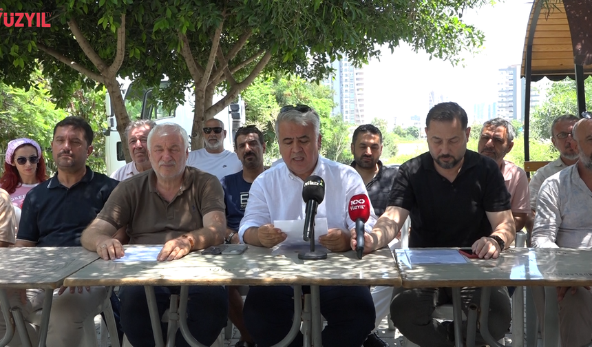 Mersin Sürücü Kursları Derneği’nden Basın Açıklaması