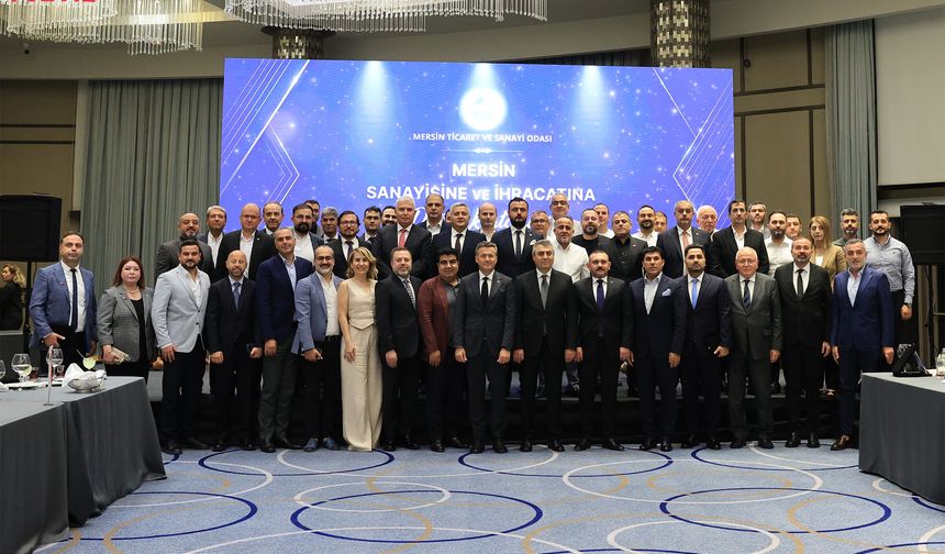 Mersin Ekonomisine Değer Katan Firmalar Ödüllendirildi