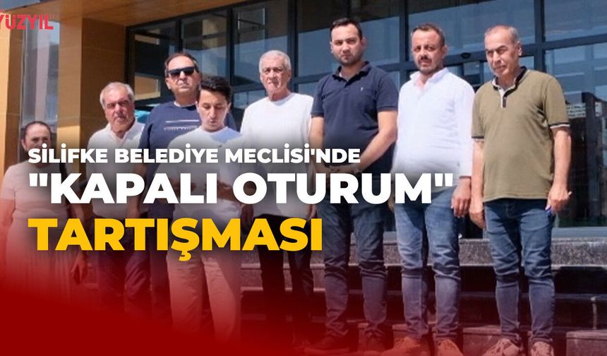 Silifke Belediyesi'nde "Kapalı Oturum" Tartışması: Cumhur İttifakı Meclis Üyeleri Toplantıyı Terk Etti!