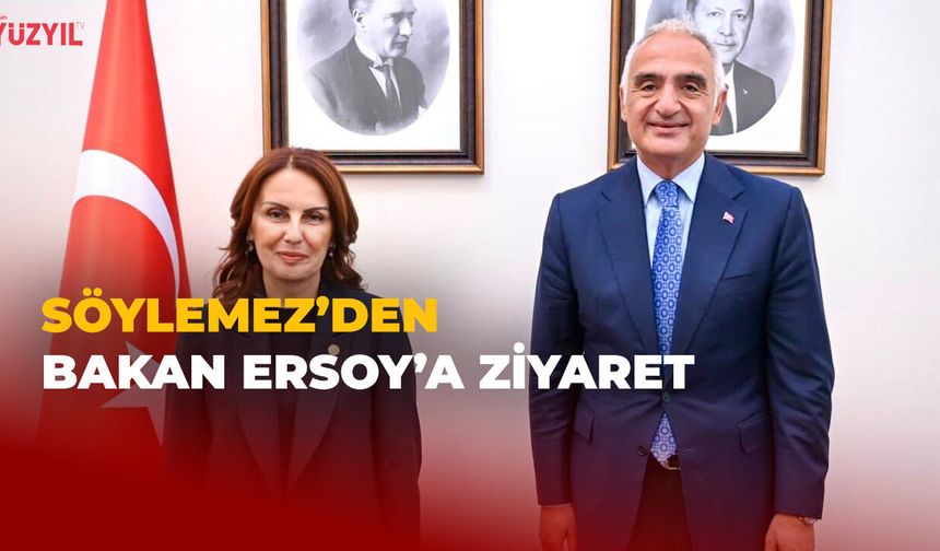 Söylemez'den Bakan Ersoy'a Ziyaret: Mersin’in Kültür Gündemi Görüşüldü