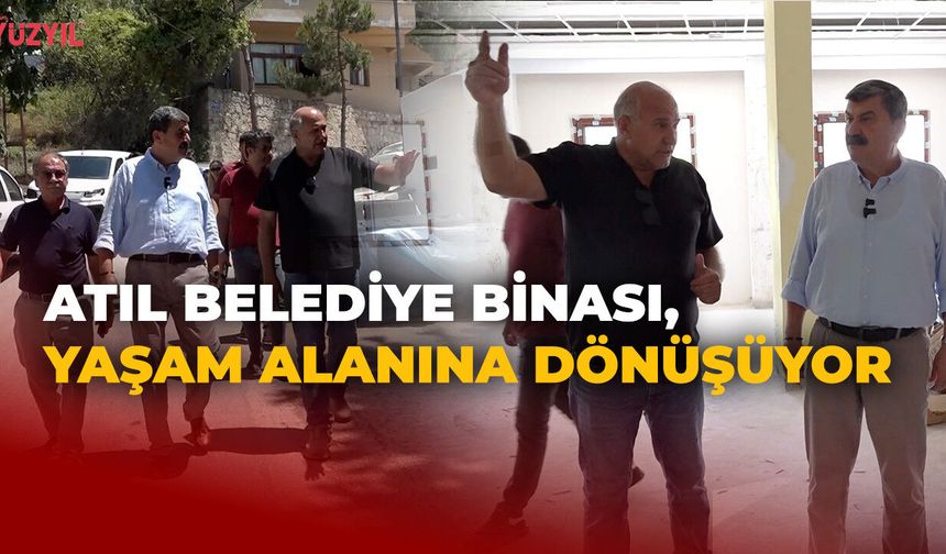 Atıl Belediye Binası, Yaşam Alanına Dönüşüyor: Gözne ve Çevre Mahallelere Yeni Sosyal Tesis