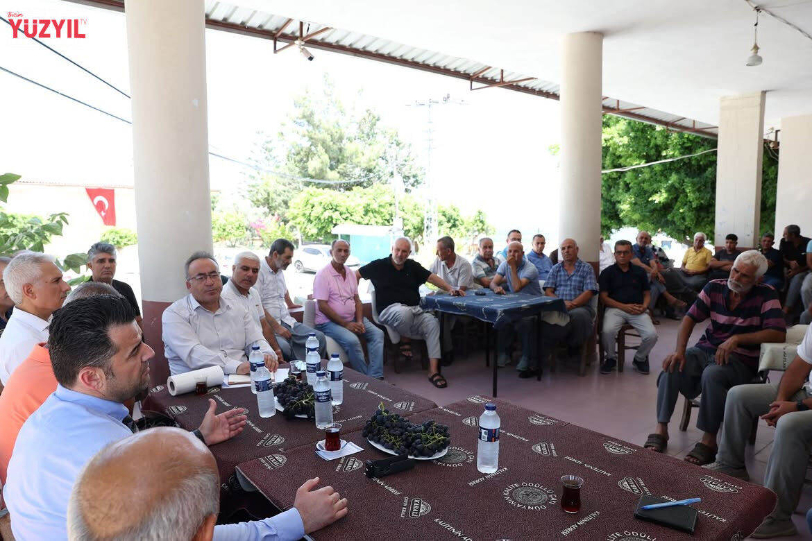 Başkan V. Beşikci, Camili Mahallesi’ni Ziyaret Ettiakdeniz Kaymakamı Ve Belediye Başkan V. Murat (1)