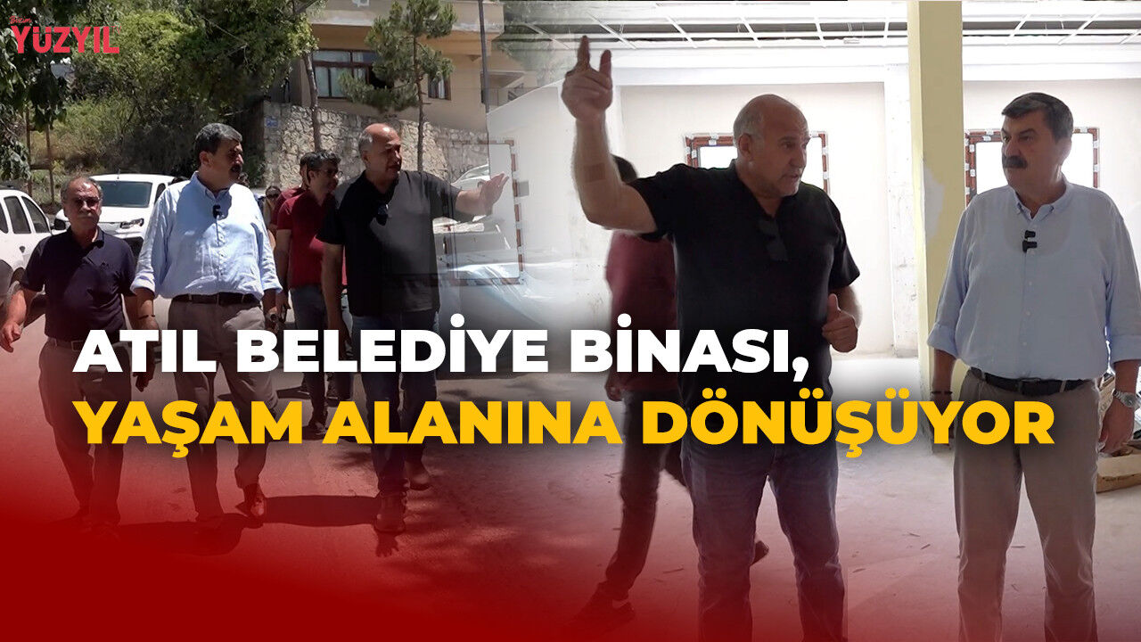 Atıl Belediye Binası, Yaşam Alanına Dönüşüyor: Gözne ve Çevre Mahallelere Yeni Sosyal Tesis