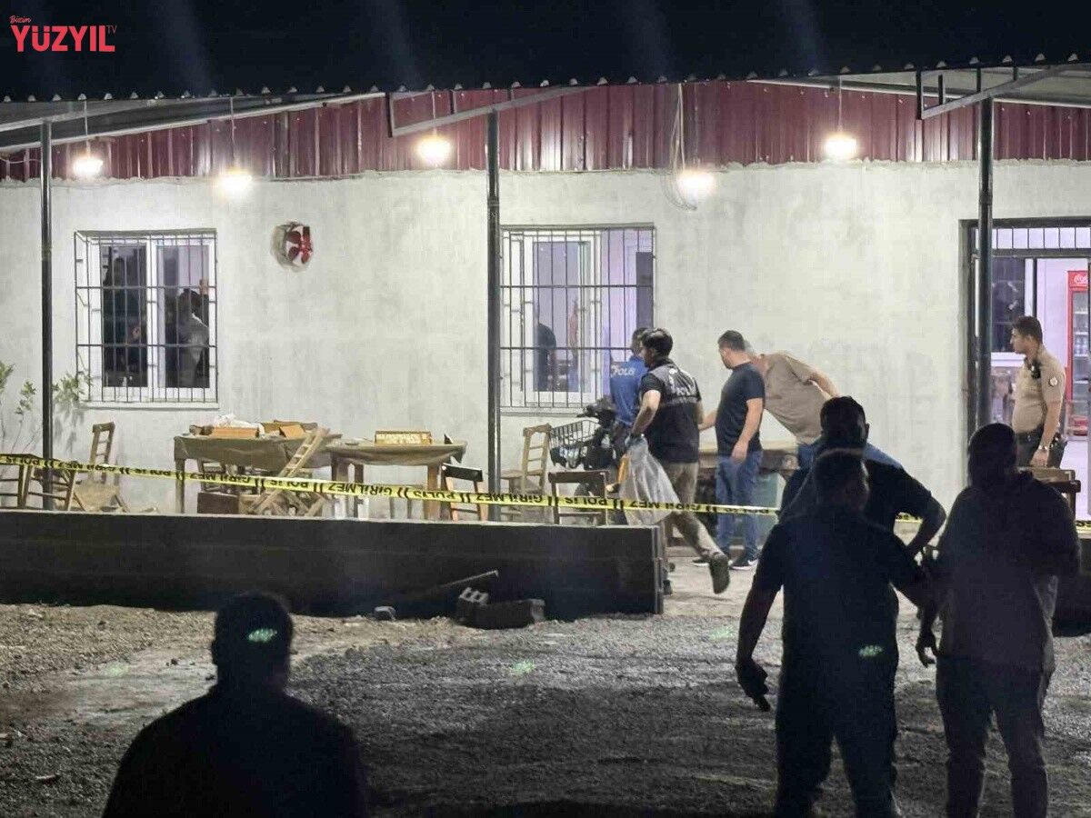 Tarsus’ta Kahvehaneye Saldırı